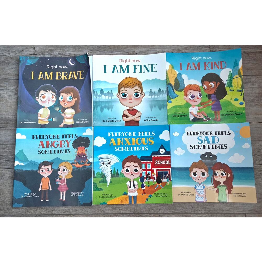 Dr. Daniela Owen Children's Book Lot (6 Paperbacks) – Social Emotional Learning